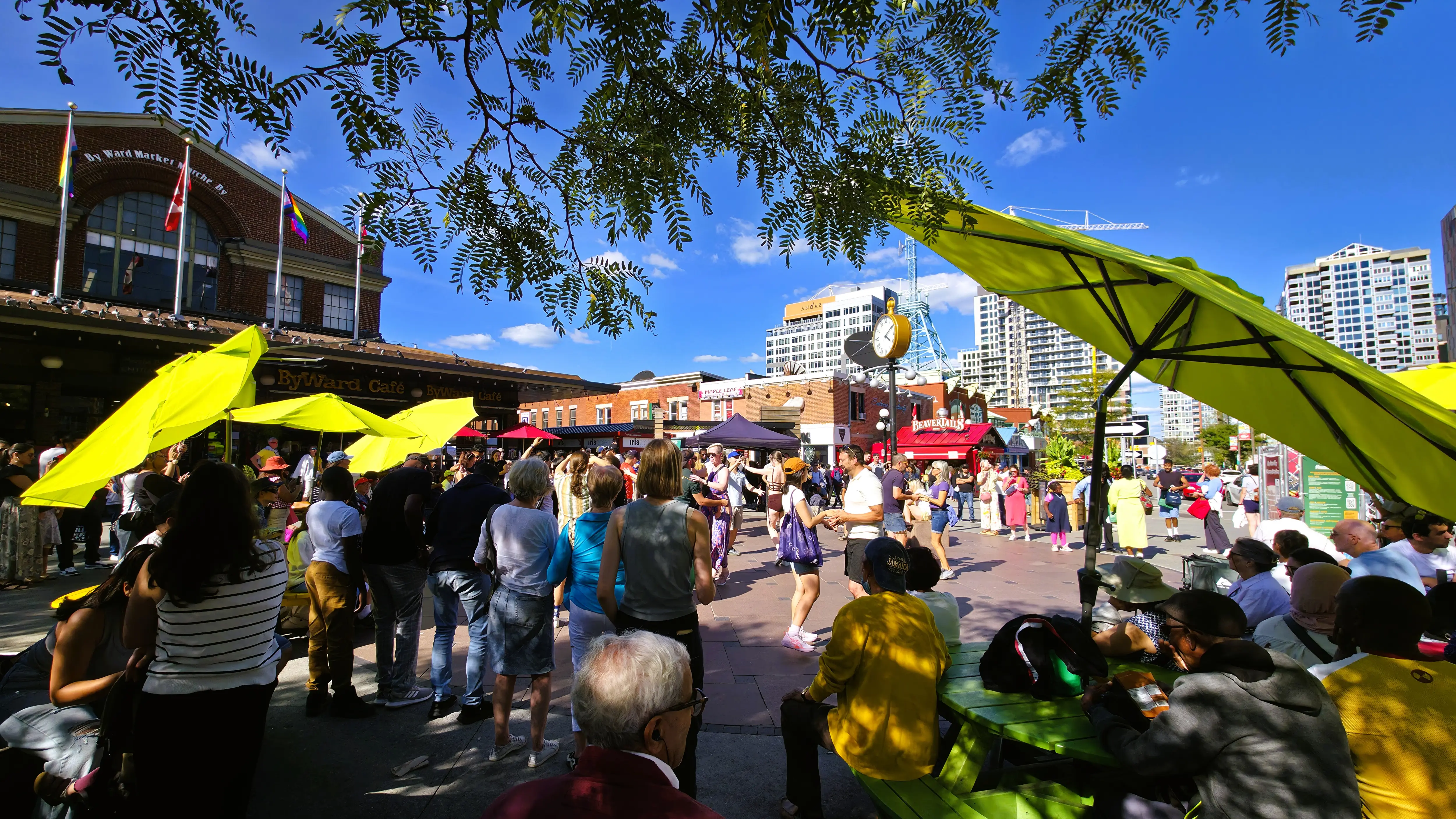 ByWard Market in the summer, Ottawa, Canada