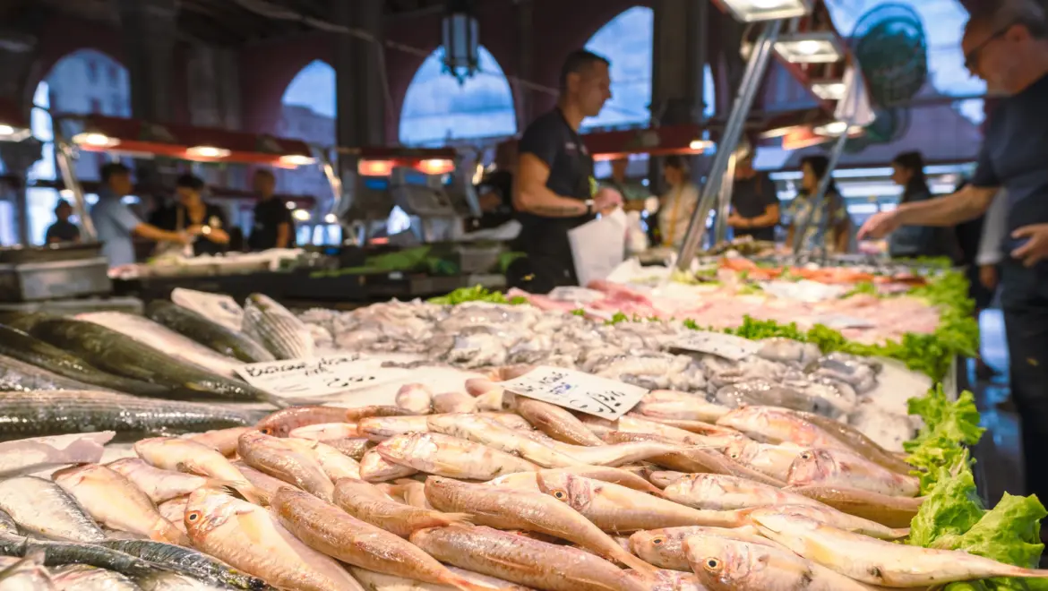The Pescheria di Rialto, Rialto Market, Venice, Italy