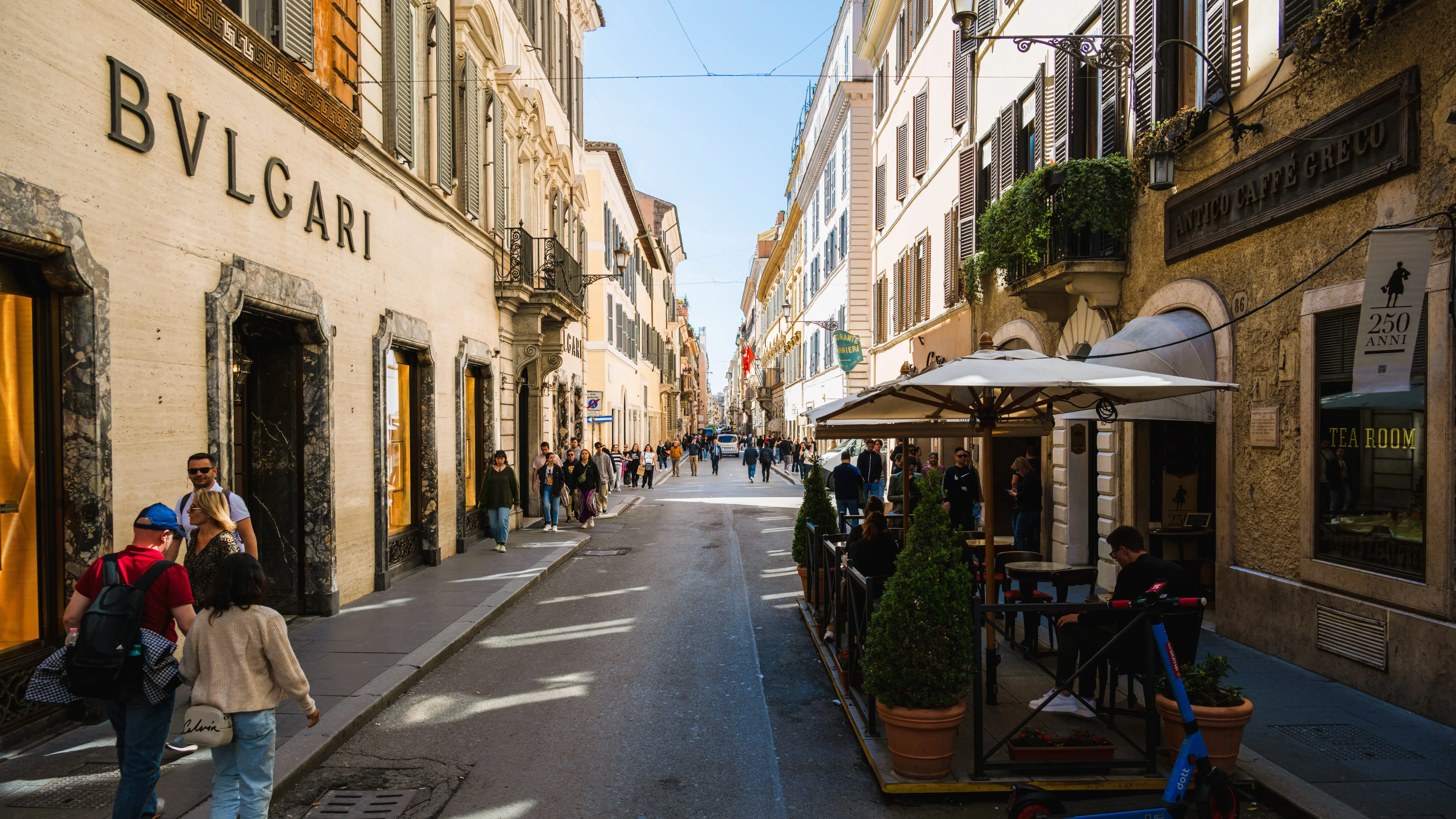 Antico Caffè Greco, Via dei Condotti, Rome, Italy
