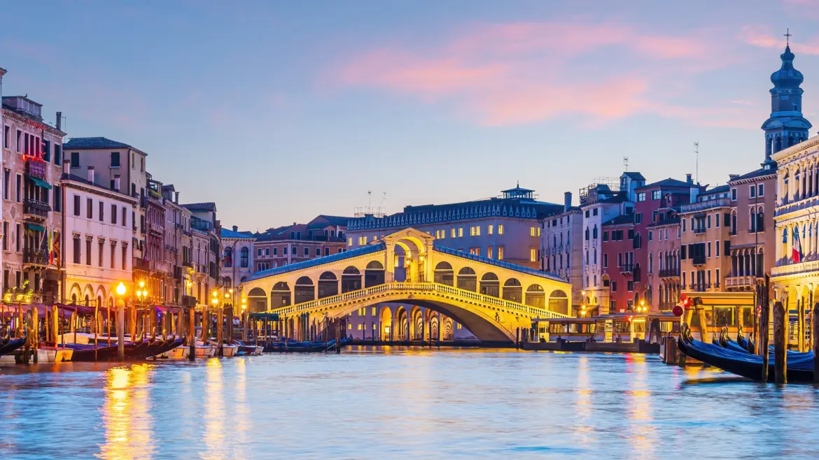 The Rialto Bridge, Venice, Italy