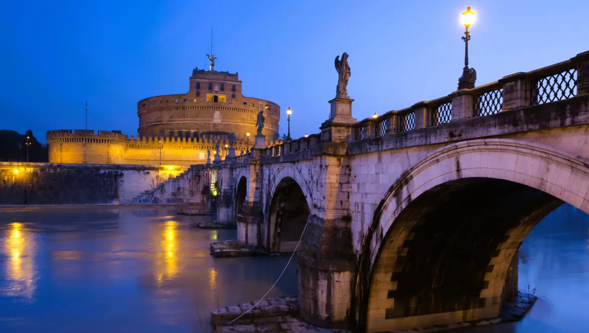 Ponte Sant’Angelo, Rome, Italy