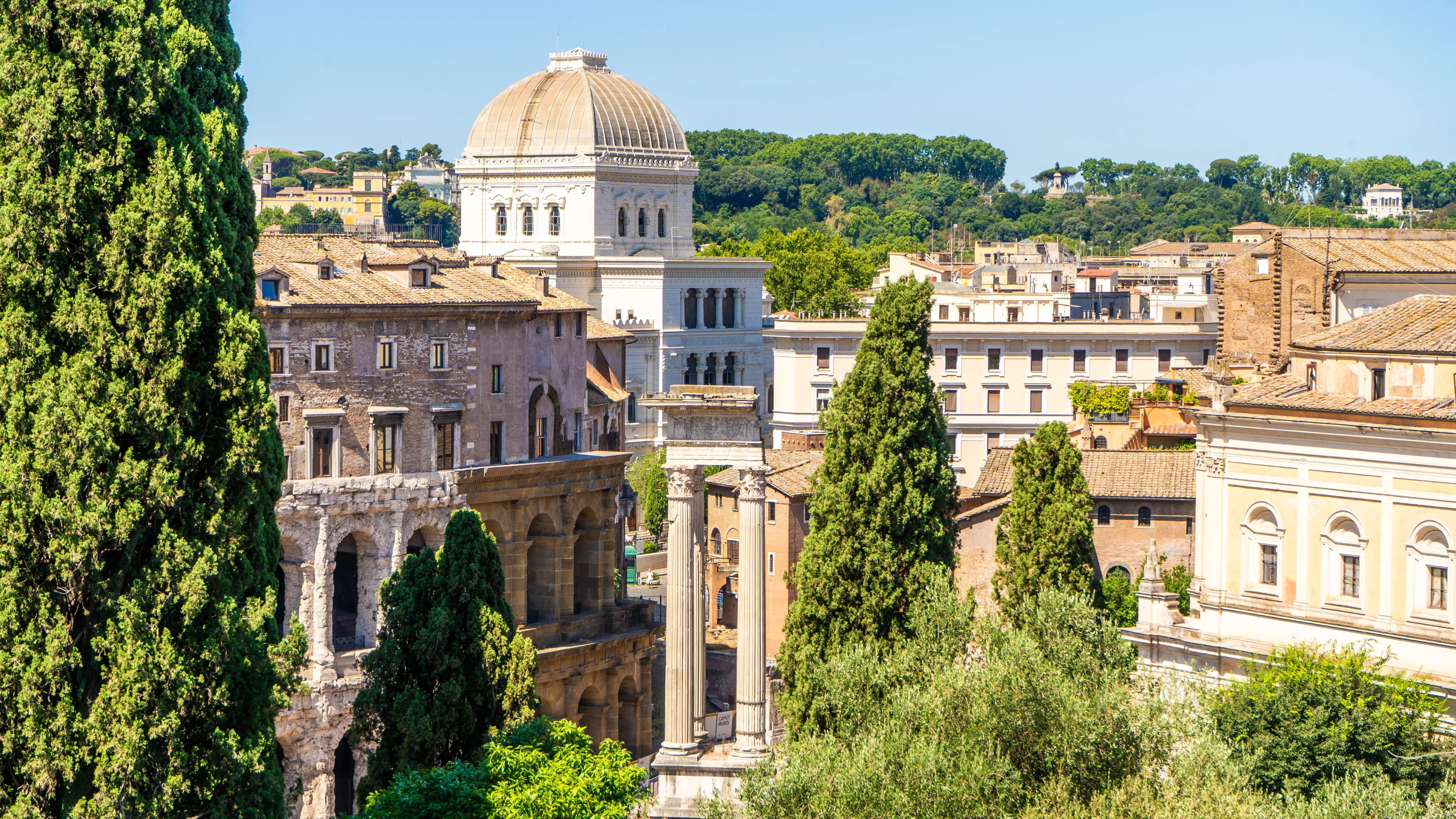 Great Synagogue of Rome, Jewish Ghetto, Rome, Italy
