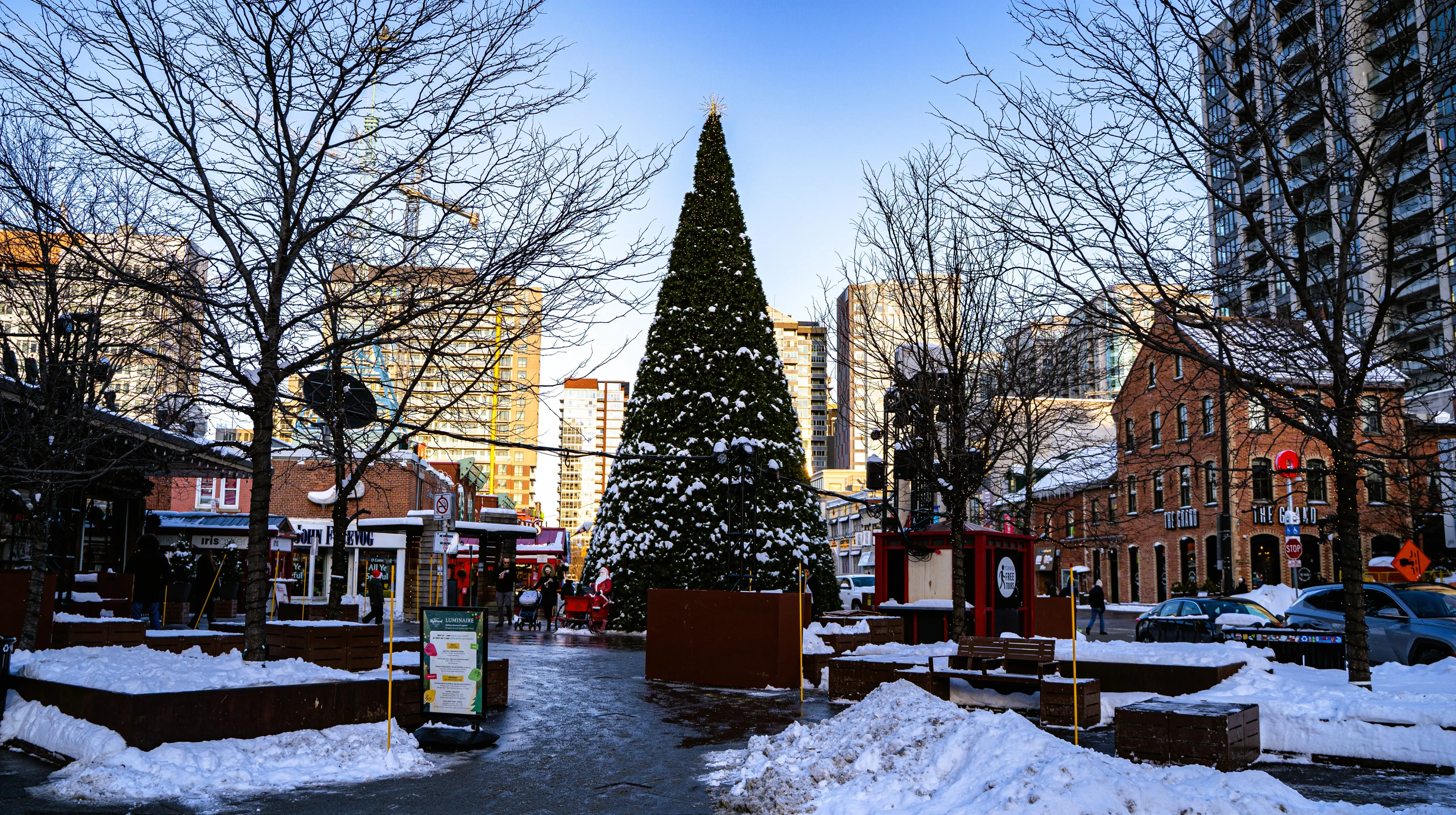 ByWard Market in the winter, Ottawa, Canada