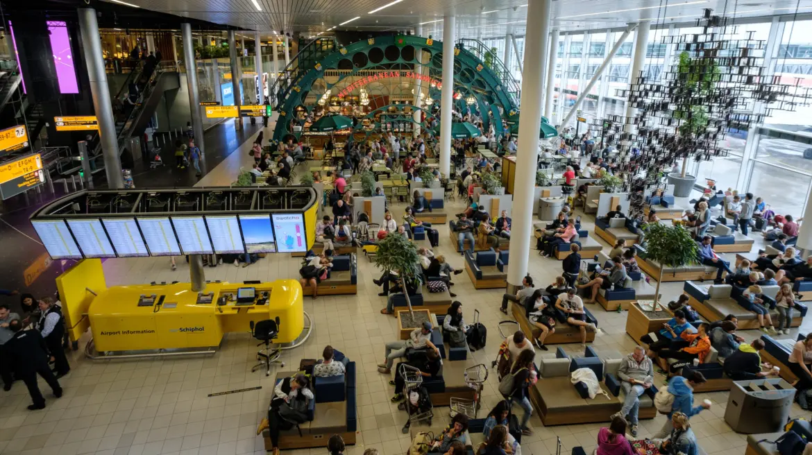 Terminal Area, Amsterdam Schiphol Airport (AMS), Netherlands