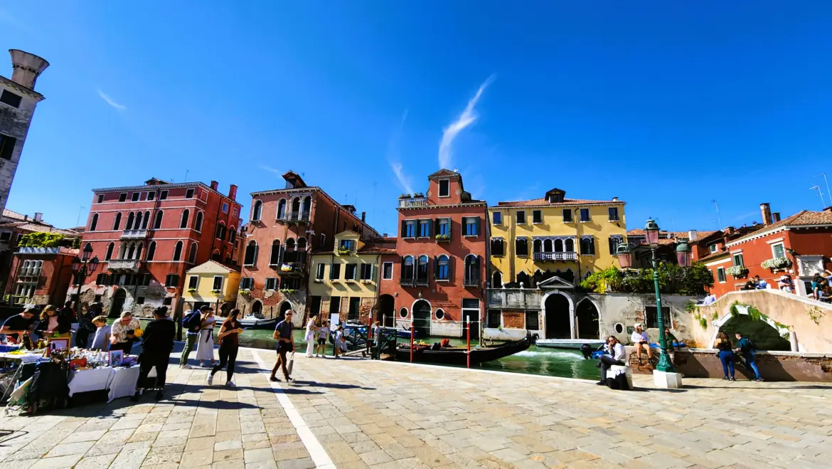 Campo Santi Giovanni e Paolo Zanipolo Castello district Venice Italy historic square Basilica Scuola Grande San Marco buildings