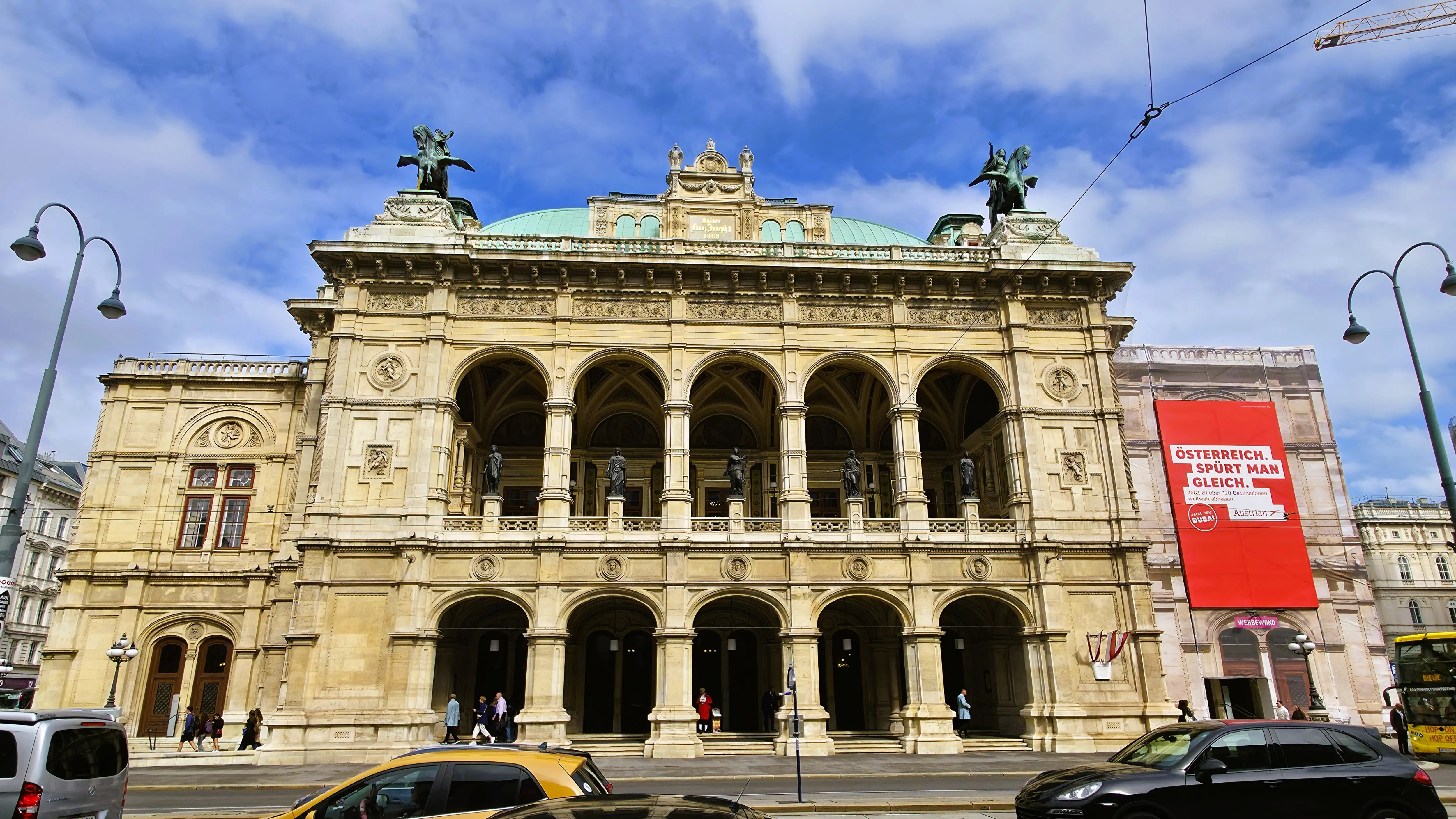 Vienna State Opera Wiener Staatsoper one world most renowned opera houses Vienna Austria opened 1869 historic building reflects Vienna deep musical tradition imperial architectural elegance