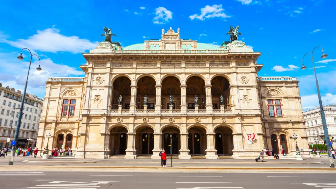 The Vienna State Opera on the Ringstrasse, Vienna's premier opera house since 1869