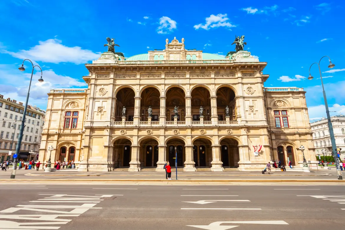 The Vienna State Opera on the Ringstrasse, Vienna's premier opera house since 1869