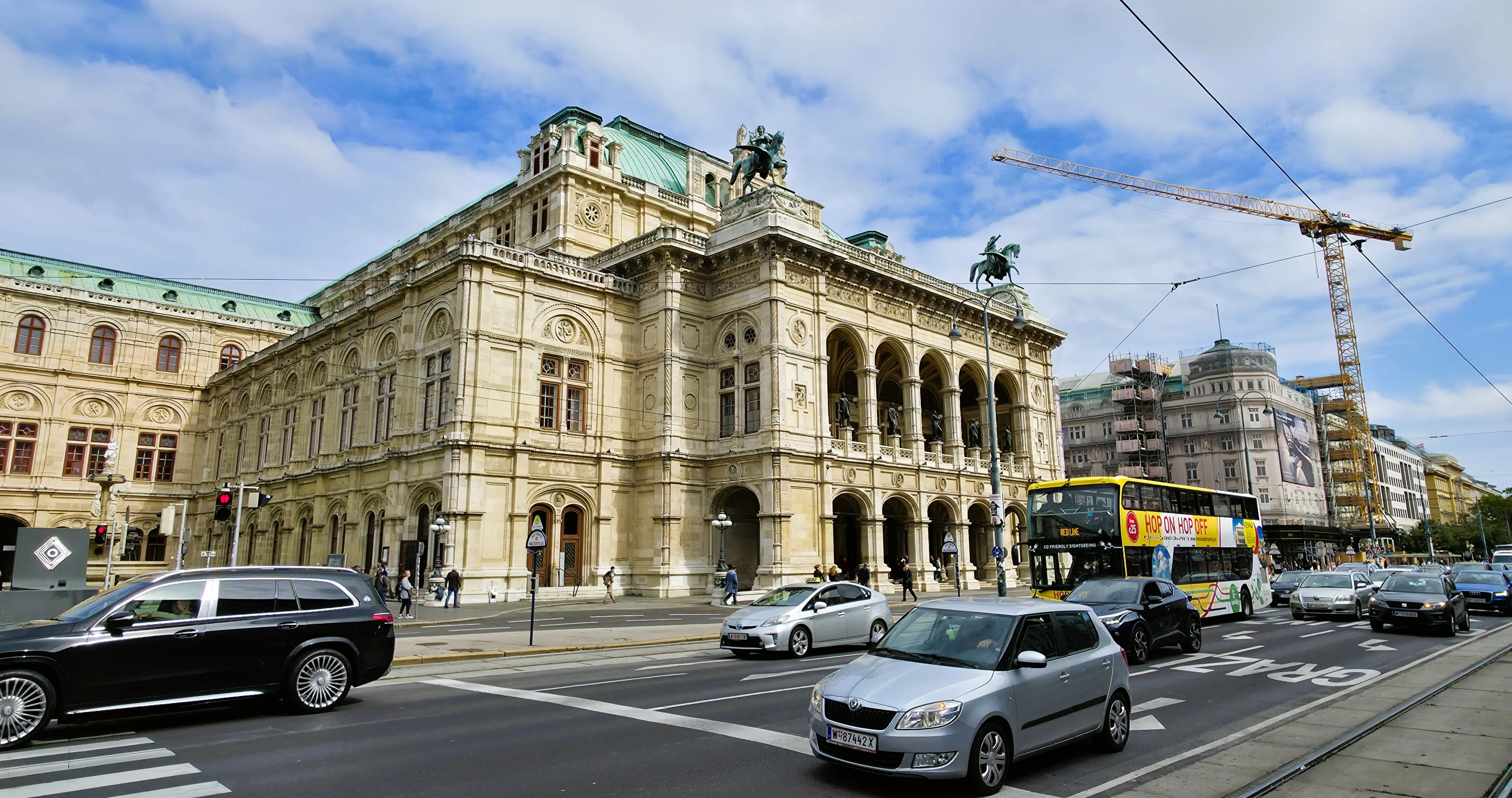 Vienna State Opera Ringstrasse Vienna Austria historic landmark reflecting city enduring musical cultural heritage integrated daily life