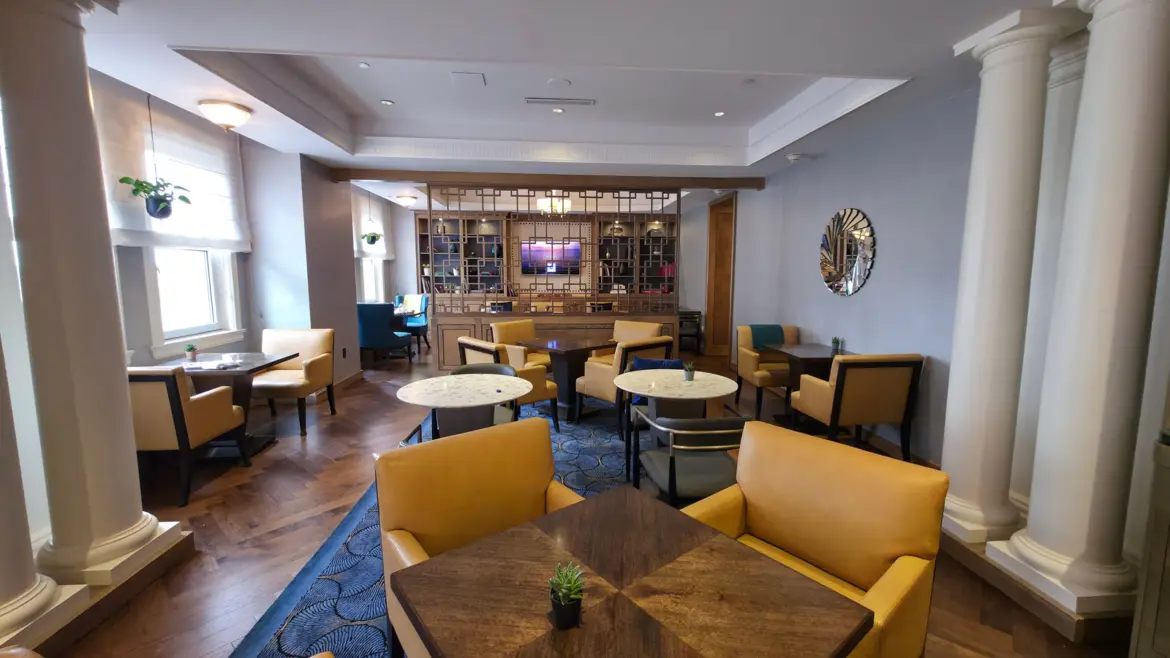 The Fairmont Gold Lounge at Château Laurier in Ottawa, Canada