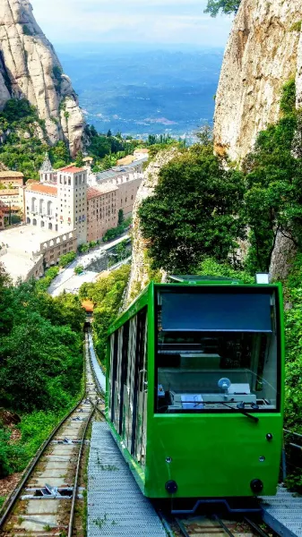 There’s something magical about Montserrat Just an hour from Barcelona, this mountain range feels like another world, wher...