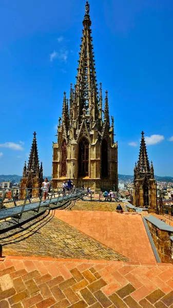 Barcelona Cathedral - From Gothic Grandeur to Rooftop Views