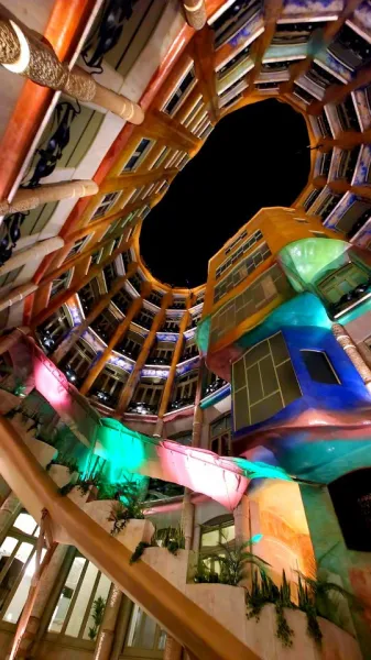 Barcelona’s Stone Symphony After Dark