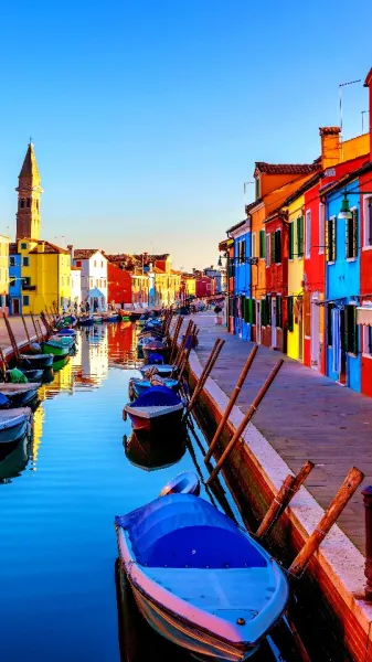 Burano... the most colorful place I've ever seen!