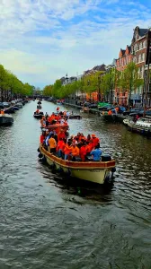 Take me back to King's Day in Amsterdam!