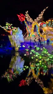 Montréal's Botanical Garden after dark is something else